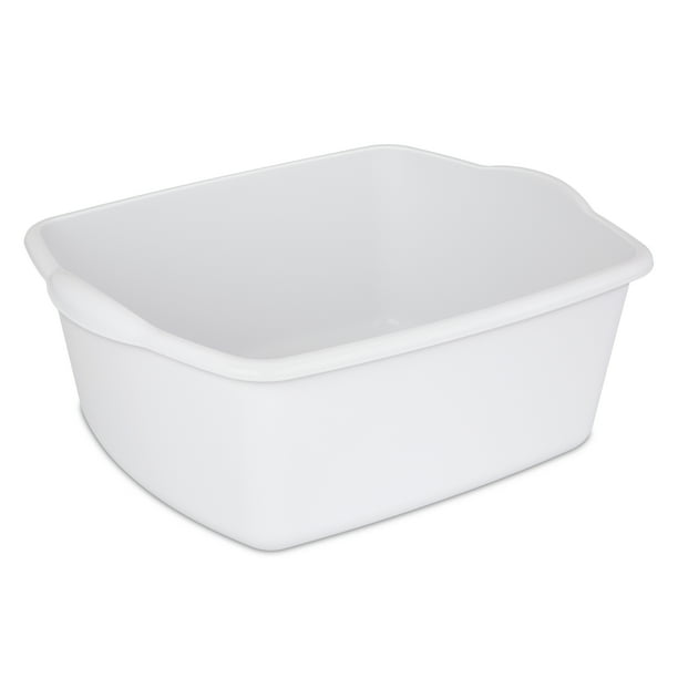 Jekiyo 18 Quart Dish Pan Set of 2 Plastic Tubs Jekiyo 18 Quart Dish Pan Set of 2 Plastic Tubs